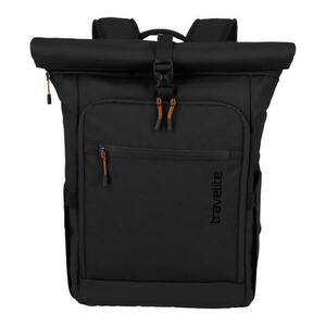 Travelite Briize Backpack M Roll-Up Black batoh obraz