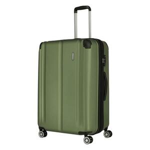 Travelite City 4w L Green kufr + kosmetická taštička zdarma obraz