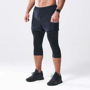 SQUATWOLF Kompresní legíny All-Action Short + Tight Black obraz