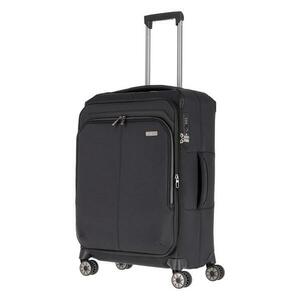 Travelite Priima M Black kufr + kosmetická taštička zdarma obraz