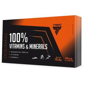 Trec Nutrition Multivitamíny Trec Endurance 100% Vitamins Minerals - 60 kapslí obraz
