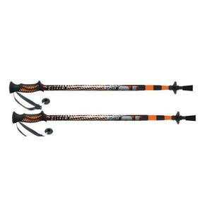 Truly Pamir 3-dílné pár oranžové trekingové hole obraz