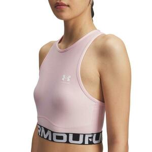 Under Armour HeatGear Rib Tank-PNK 2025 dámský sportovní top - Velikost M obraz