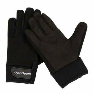 GymBeam Fitness rukavice Full Finger Black obraz
