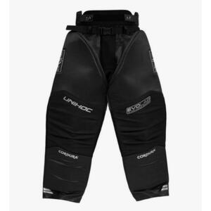 Unihoc Alpha Evolab 25/26 černo-stříbrné kalhoty - L - černá/zlatá obraz