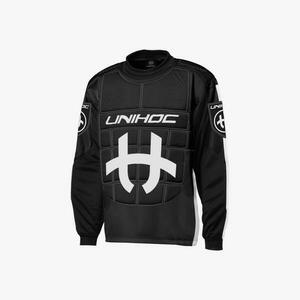 Unihoc Shield brankařský dres - 130 - černá/zlatá obraz