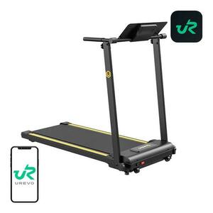 Urevo Skládací elektrický běžecký pás Foldi Mini (černo-oranžový) obraz