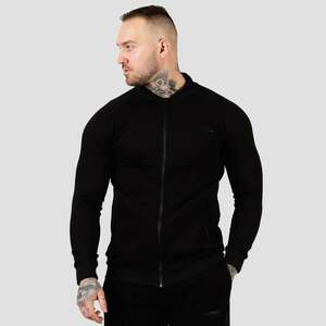 GymBeam Mikina Zipper Classic Black obraz