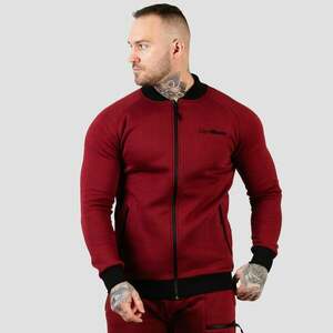 GymBeam Mikina Zipper Classic Burgundy obraz