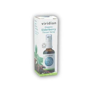 Viridian Elderberry Throat Spray 50ml Organic obraz