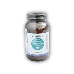 Viridian High Potency Magnesium with B6 120 kapslí obraz