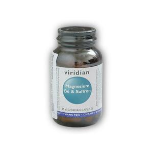 Viridian Magnesium B6 + Saffron 60 kapslí obraz
