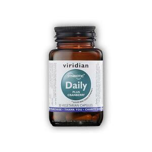 Viridian Synerbio Daily + Cranberry 30 kapslí obraz
