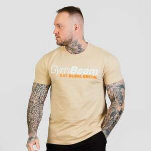 GymBeam Tričko Grow Sand obraz
