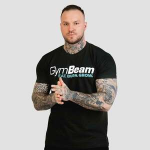 GymBeam Tričko Grow Black obraz