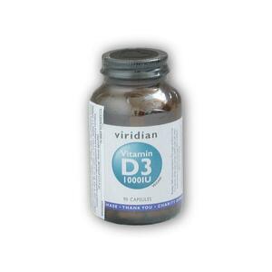 Viridian Vitamin D3 1000iu 90 kapslí obraz