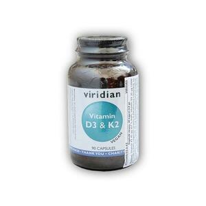 Viridian Vitamin D3 K2 90 kapslí obraz