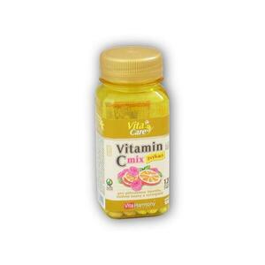 VitaHarmony Vitamín C 100mg MIX pomeranč malina 120 tablet obraz
