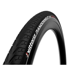 Vittoria Randonneur Tech 37 622 rigid full black refl G2.0 obraz
