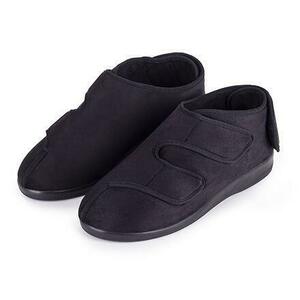 Vlnka Zdravotní obvazová obuv uzavřená se širokým otevíráním - černá - EU 45 obraz