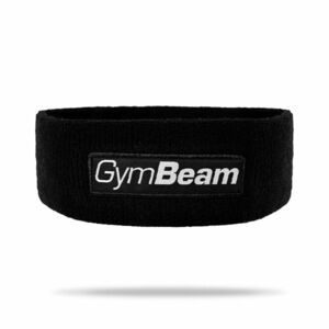 GymBeam Športová čelenka Sweat Black obraz