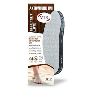 VTR Vložky do bot Barefoot Aktivní uhlí UNI 36-47 - EU 36-47 obraz