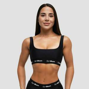 GymBeam Vrchní díl plavek Sporty Black obraz