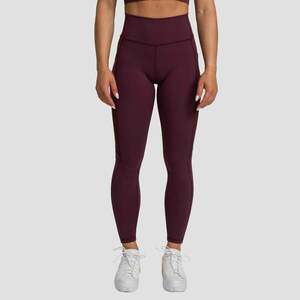 GymBeam Dámské legíny Mesh Panel Eggplant obraz