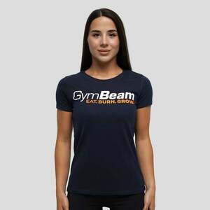GymBeam Dámske tričko Grow Navy obraz