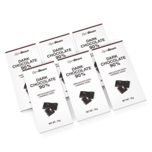 GymBeam Hořká čokoláda 90% obraz