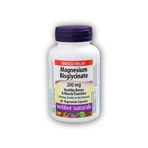 Webber Naturals Magnesium Bisglycinate 200 mg 60 kapslí obraz
