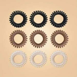 BeastPink Set spirálových gumiček do vlasů mix obraz