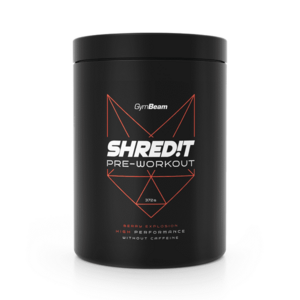 GymBeam SHRED!T pre-workout obraz