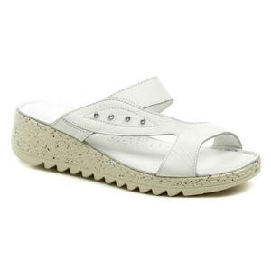 Wild 016935B bílé dámské nazouváky na klínku - EU 41 obraz