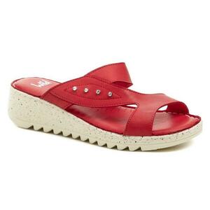 Wild 016935B červené dámské nazouváky na klínku - EU 40 obraz