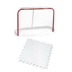 WINNWELL 54 hokejová branka + Winnwell Dryland Tiles (10ks) střelecká deska - 54 palců obraz