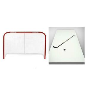 Winnwell 54 Quik Net hokejová branka + Sport365 střelecká deska 200x100x0, 2 cm - 54 palců obraz