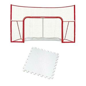 Winnwell 72 ProForm hokejová branka s postranní sítí + Winnwell Dryland Tiles (10ks) - 72 palců obraz