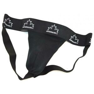 Winnwell Hokejový suspenzor Black JR - Junior, 75, XL obraz