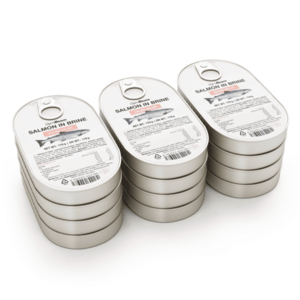 GymBeam Losos ve vlastní šťávě obraz