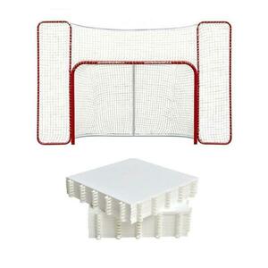 WINNWELL ProForm 72 (postranní síť) branka + Hockey Revolution Hockey Tiles desky (18 ks) - 72 palců obraz