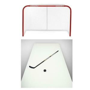 WINNWELL Quik Net 72 hokejová branka + Sport365 střelecká deska 300x150x0, 3 cm - Quik Net, 72 obraz