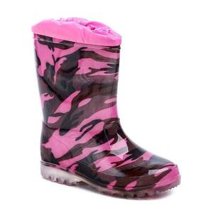 Wojtylko 2G2202R černo růžové dětské gumáky - EU 26 obraz