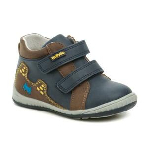 Wojtylko 2T24387 modro hnědé dětské polobotky - EU 29 obraz