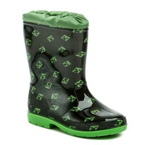 Wojtylko 3G5075C černo zelené dětské gumáky Minecraft - EU 28 obraz