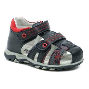 Wojtylko 3S23732 modro červené dětské sandály - EU 28 obraz