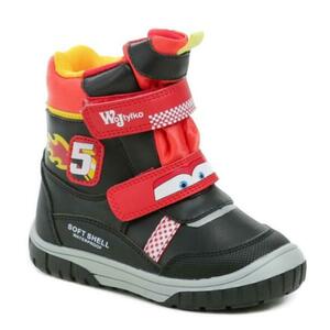 Wojtylko 3Z24098 černo červené dětské zimní boty - EU 30 obraz