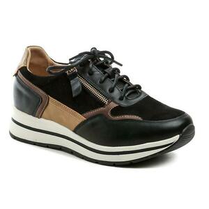 Wojtylko 7A26024 černé dámské polobotky na klínku - EU 37 obraz