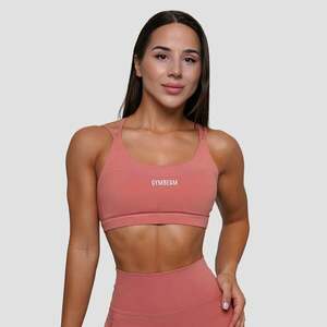 GymBeam Sportovní podprsenka FIT Salmon obraz