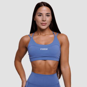 GymBeam FIT Sportovní podprsenka FIT Steel Blue obraz